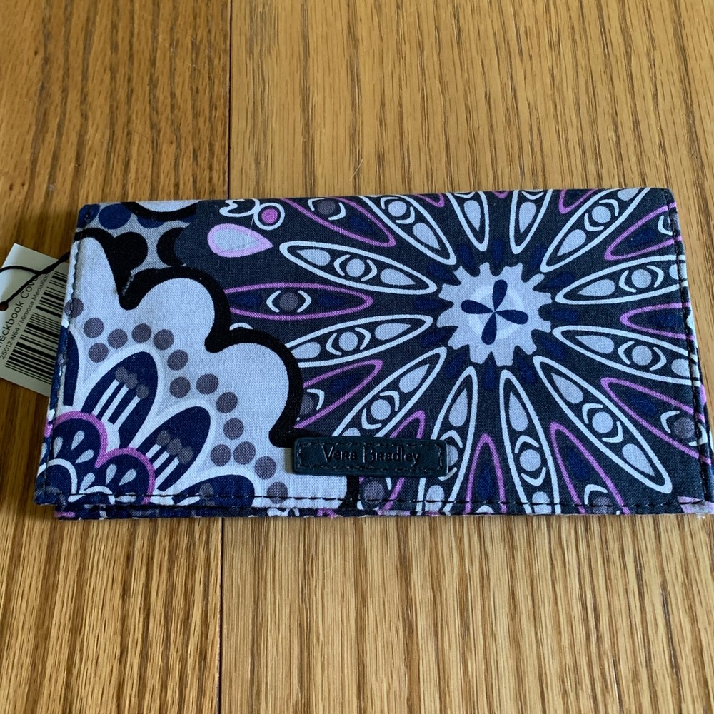 Vera Bradley Checkbook Cover in Mimosa Medallion